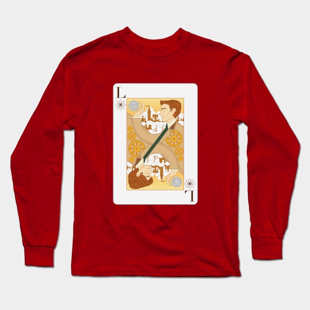 Lutece Twins Long Sleeve T-Shirt by Woah_Jonny